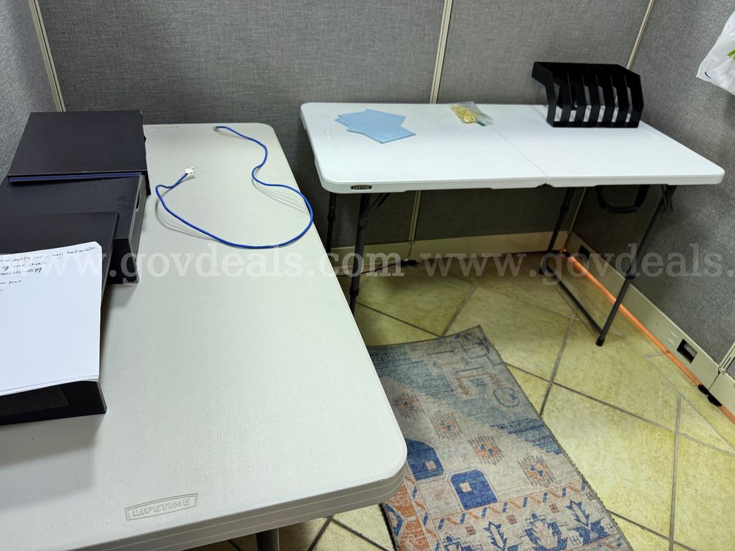 Lot of Used Folding Tables