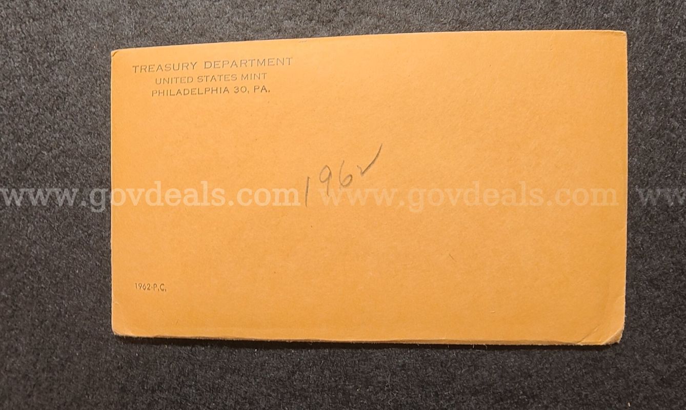 1962 US Treasury Department (Sealed) Philadelphia Silver mint set