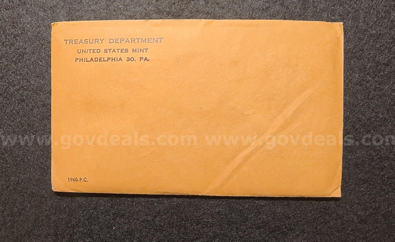 1960 US Treasury Department (Sealed) Philadelphia Silver mint set