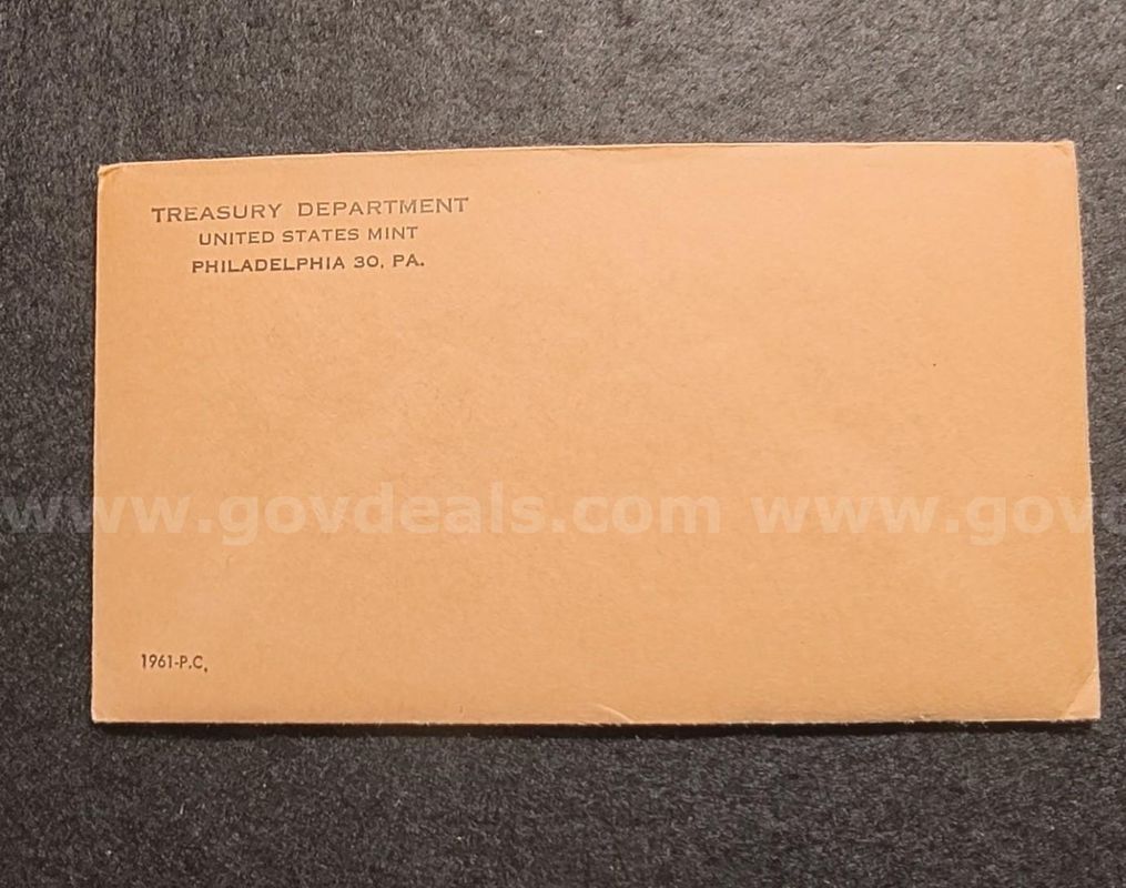 1961 US Treasury Department (Sealed) Philadelphia Silver mint set