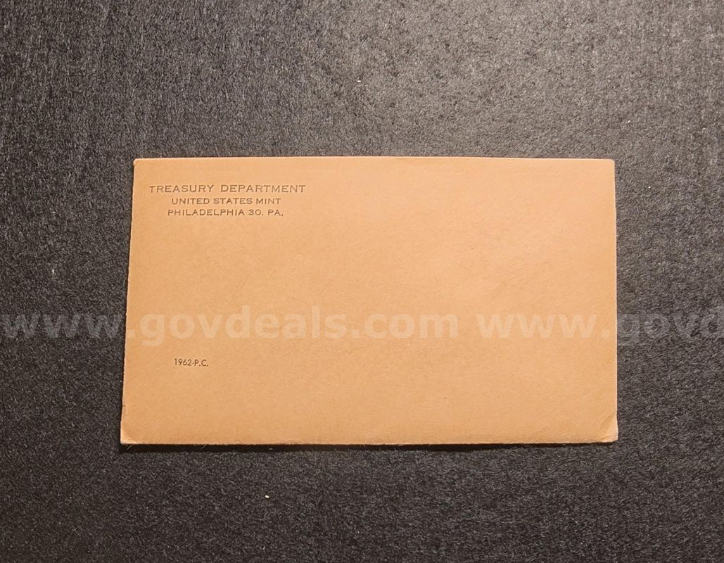 1962 US Treasury Department (Sealed) Philadelphia Silver mint set