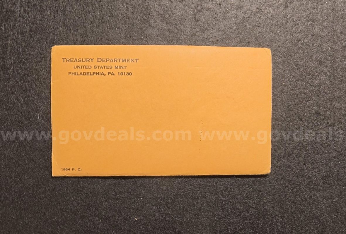 1964 US Treasury Department (Sealed) Philadelphia Silver mint set