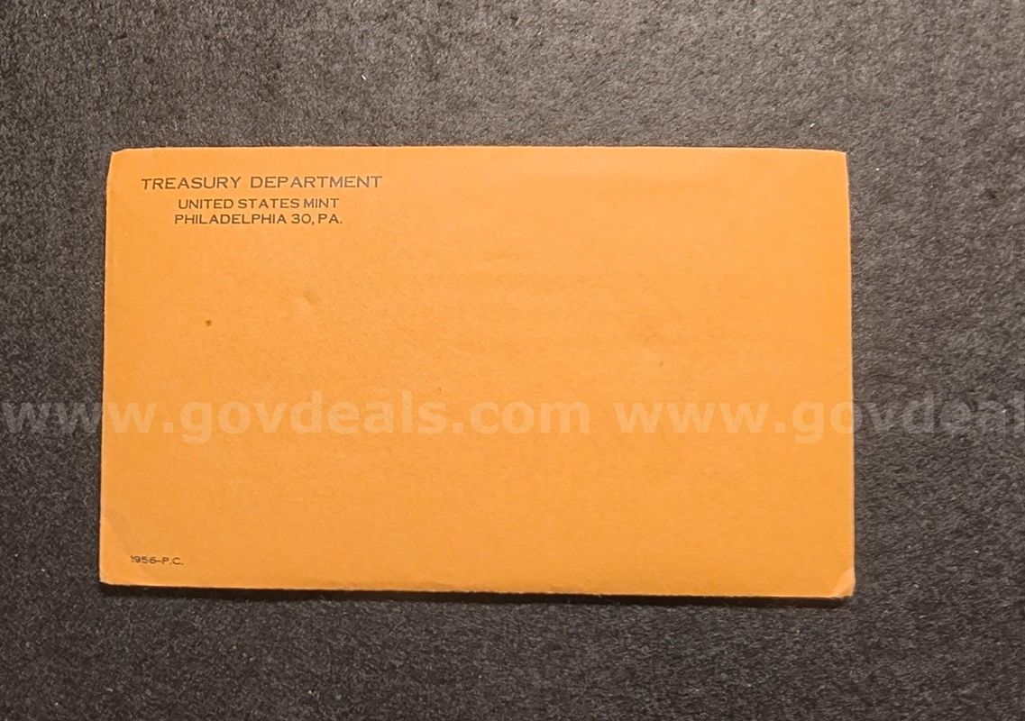 1956 RARE US Treasury Department (Sealed) Philadelphia Silver mint set