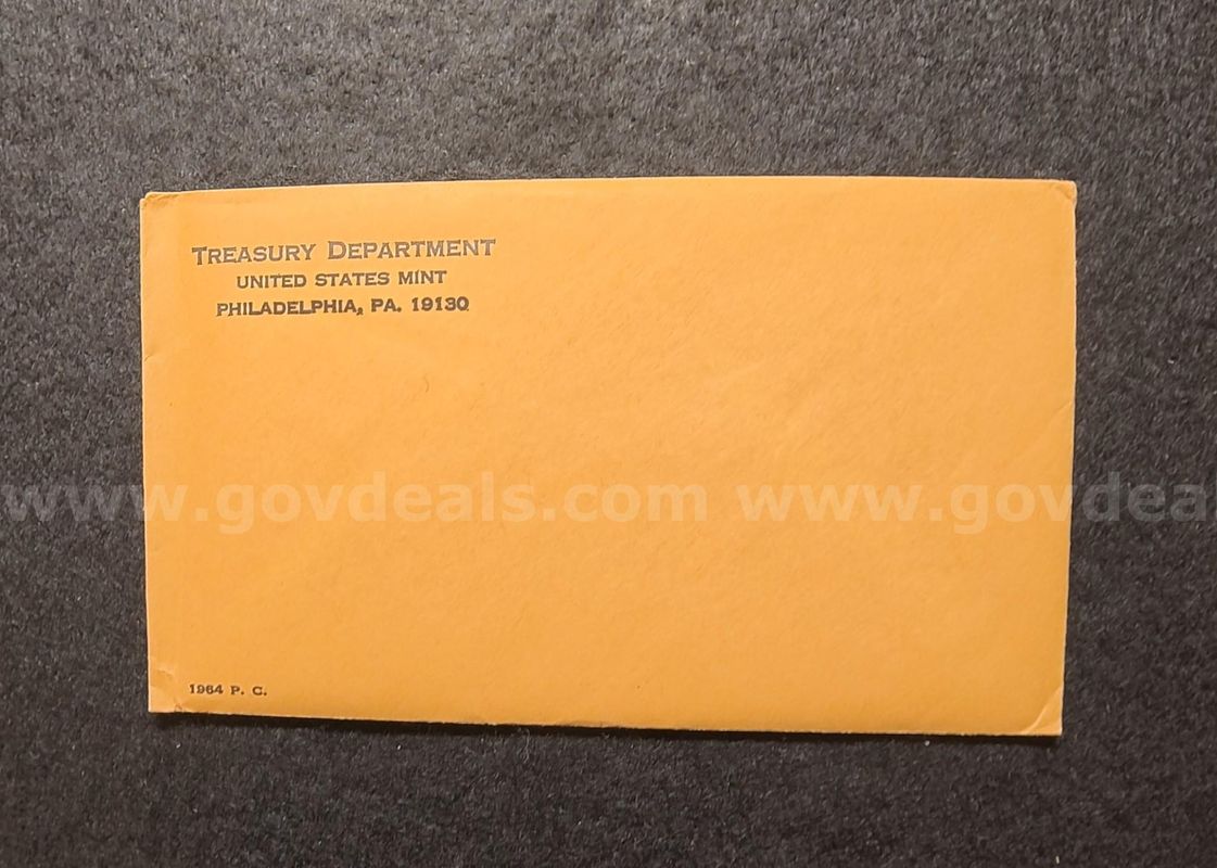 1964 US Treasury Department (Sealed) Philadelphia Silver mint set