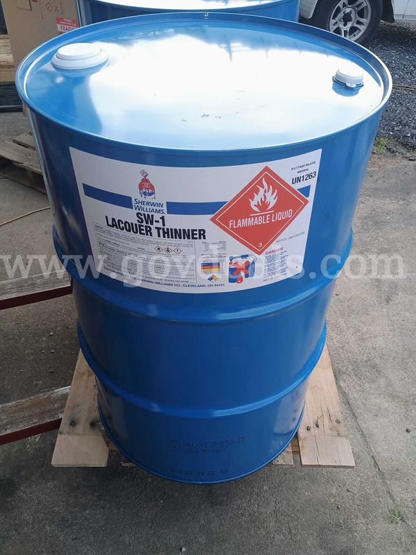 55 gallon Drum... Sherwin-Williams Lacquer Thinner SW-1 New/Virgin