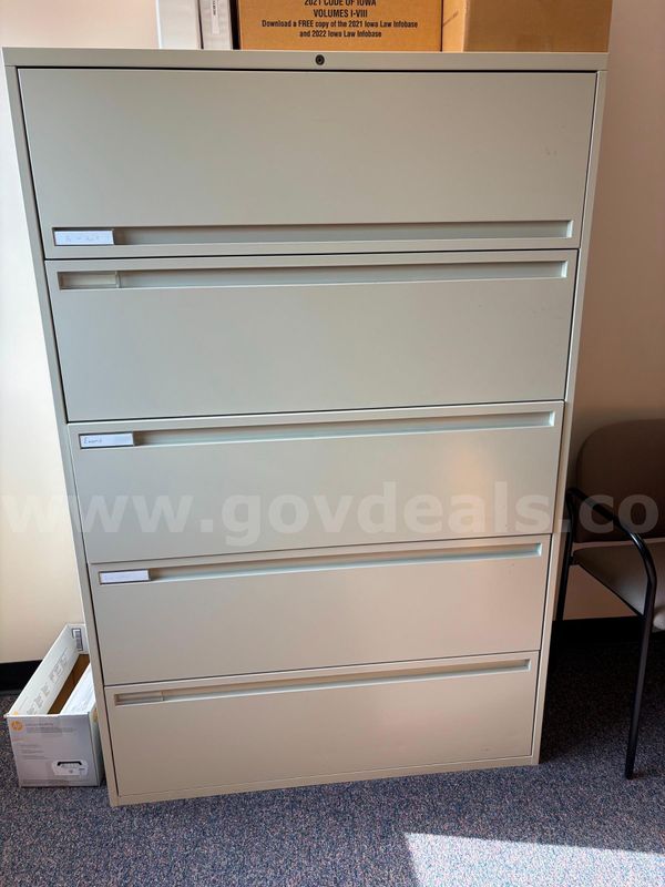 4-drawer file cabinet