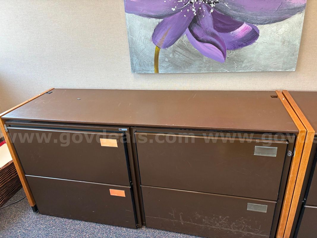 Lot of used 2 drawer cabinets