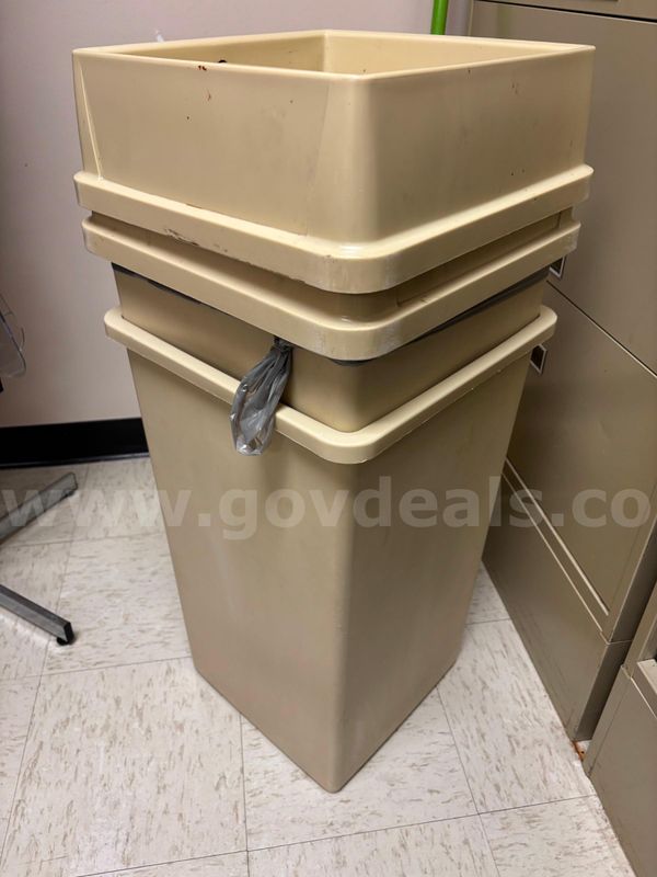 Garbage cans