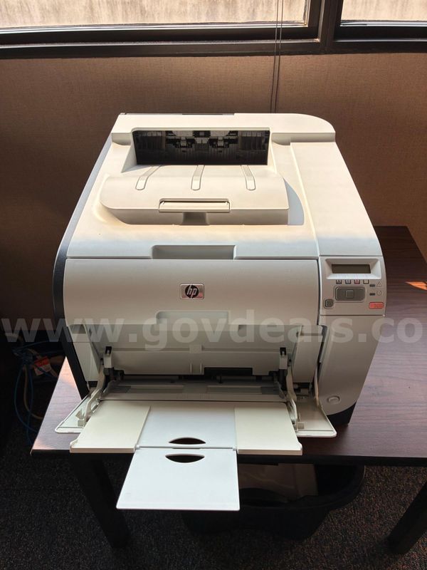 Used HP color LaserJet printer
