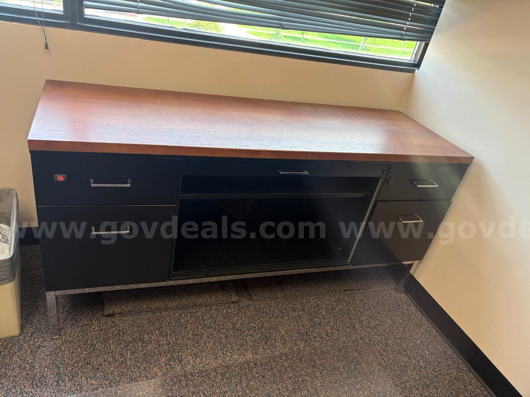 Black credenza
