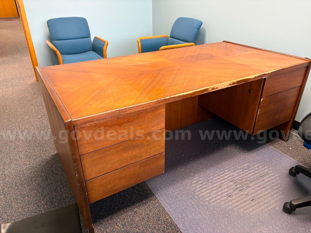 Wood desk
