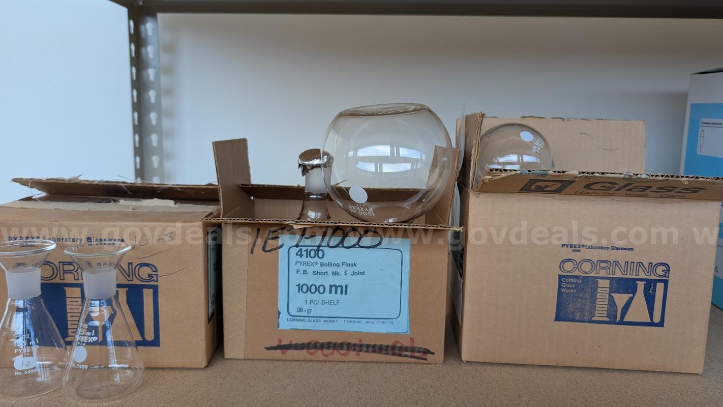 Lot of Assorted Used Laboratory Glassware and Equipment