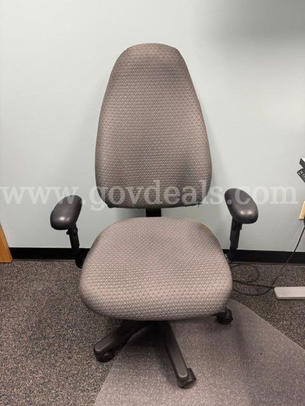 High back desk chair