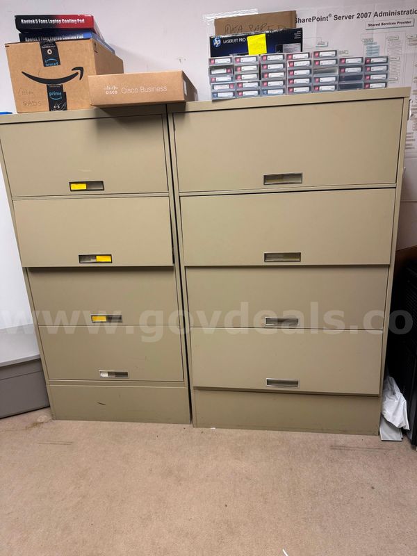 Filing Cabinets (set of 2)