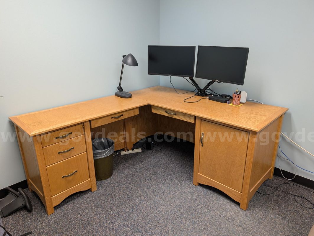 Oak desk