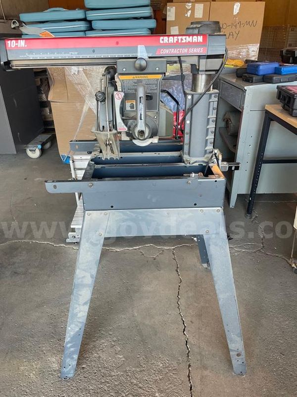 Craftsman 10-radial arm saw