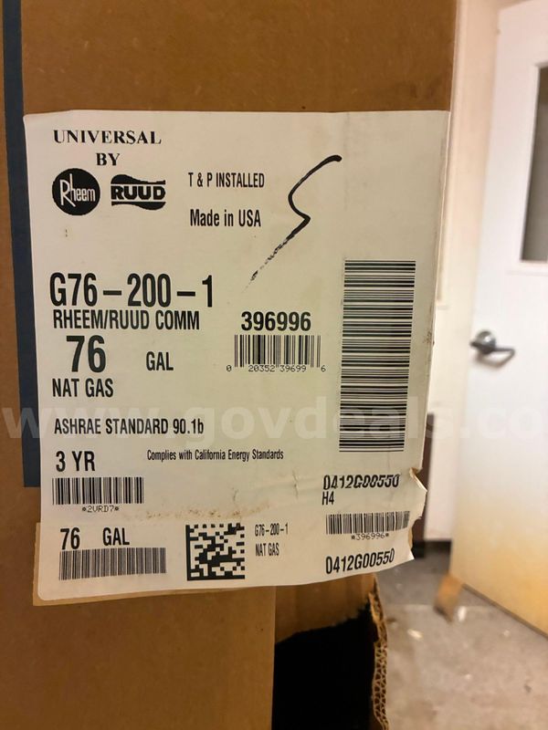 Rheem Water Heater