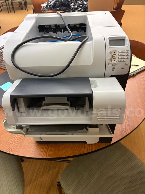 HP LaserJet P4015dn with Three Trays