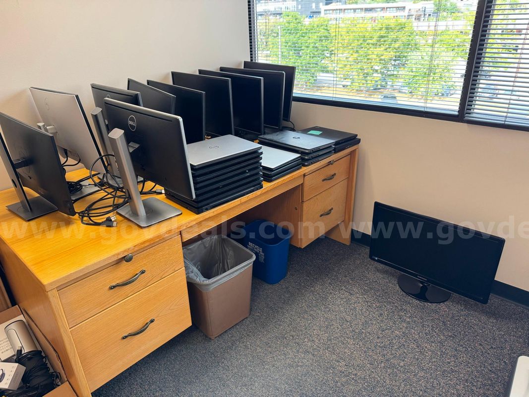 Lot of Computers, Monitors, and IT Equipment