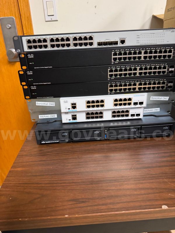 Lot of Servers, Network Devices, Rack Accessories and APC UPS System