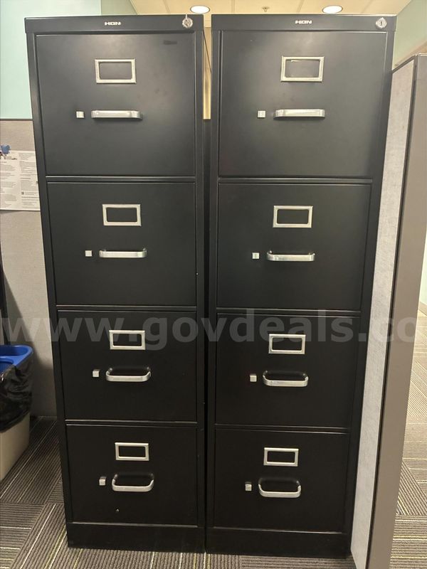 Several Filing Cabinets