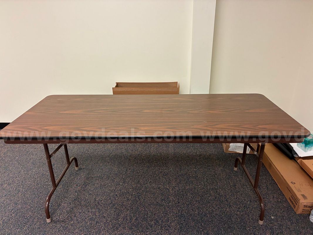 Used brown tables
