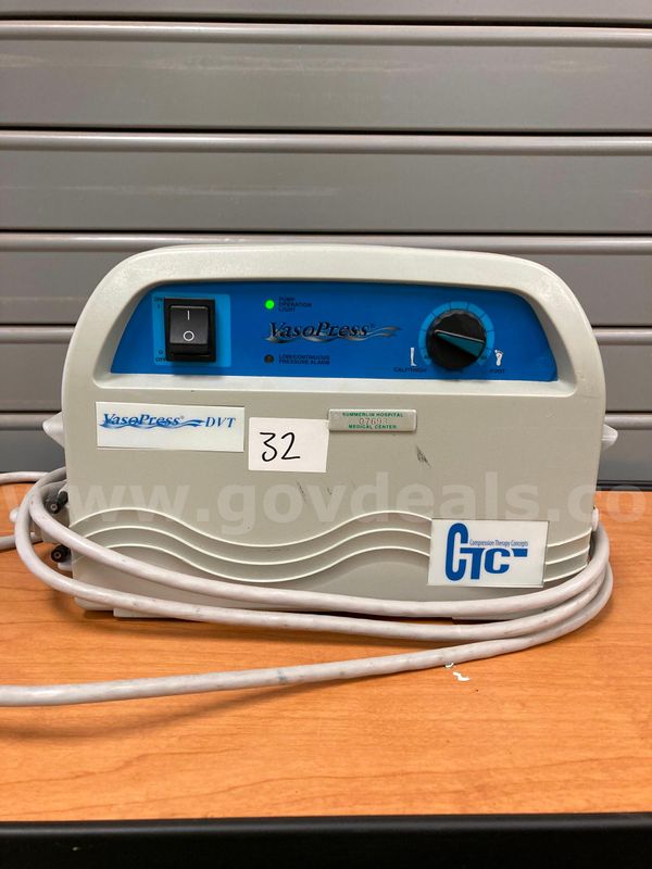 Zimmer CTC VasoPress VP500 Compression Pump