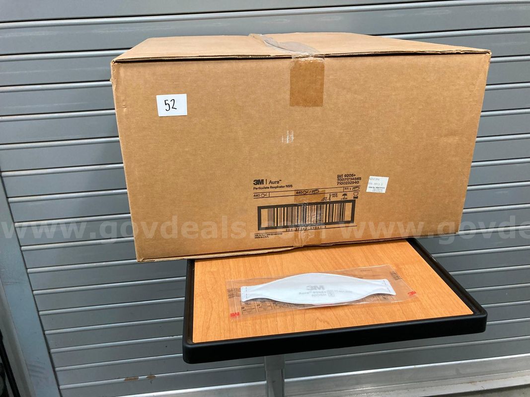 3M Aura 9205+ NIOSH N95 Particulate Respirator (440 masks box)