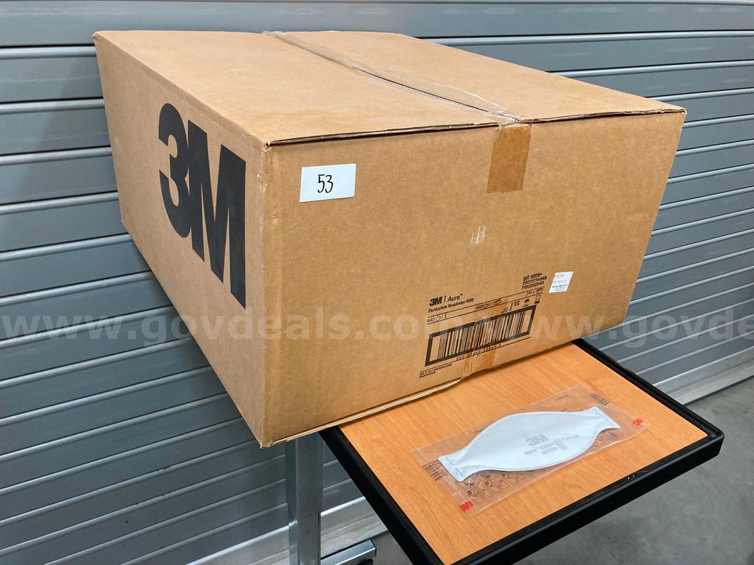 3M Aura 9205+ NIOSH N95 Particulate Respirator (440 masks box)