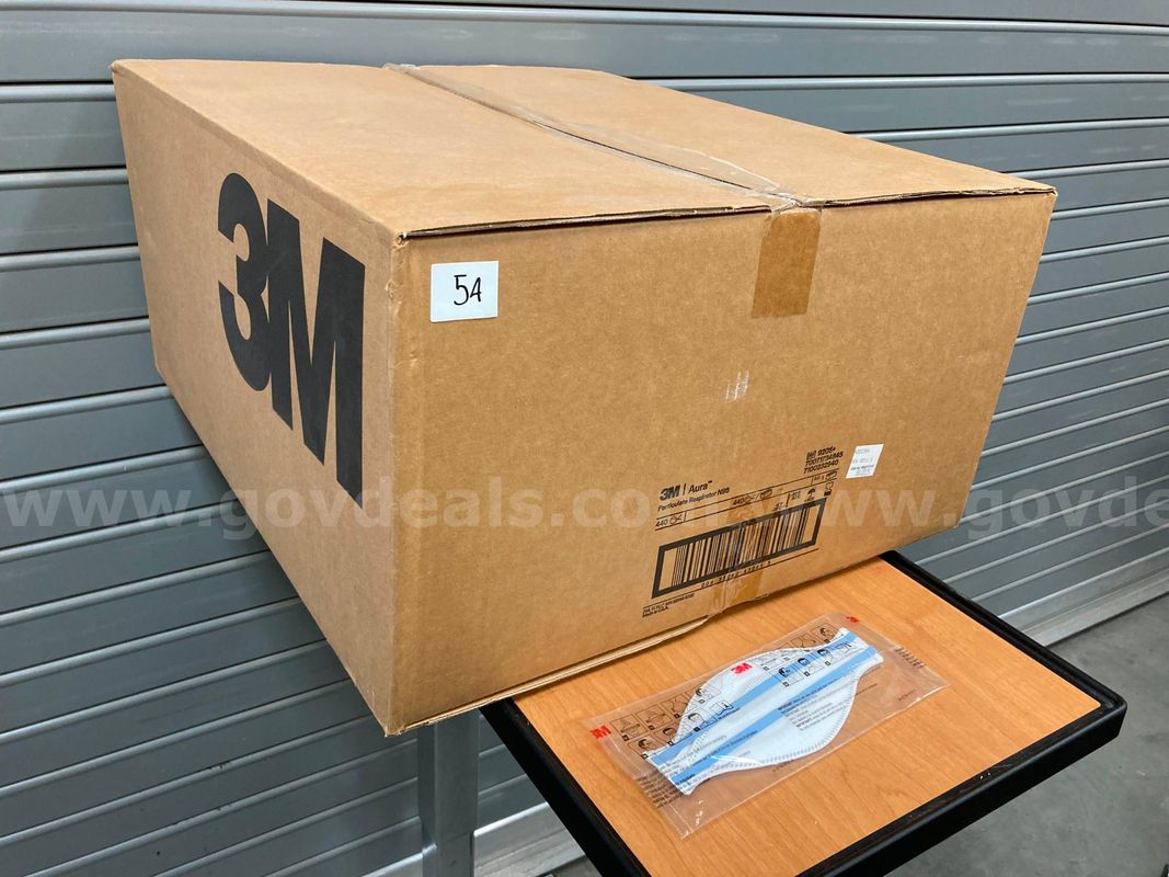 3M Aura 9205+ NIOSH N95 Particulate Respirator (440 masks box)
