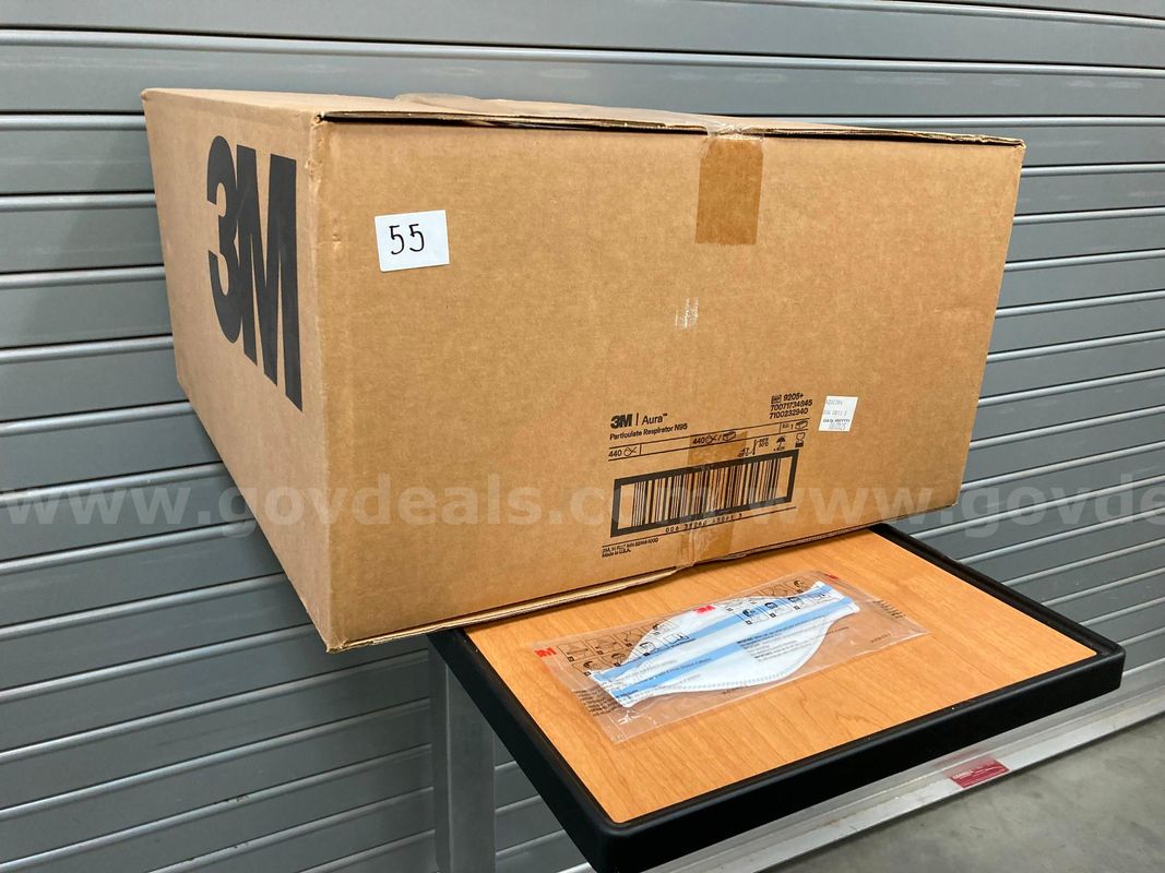3M Aura 9205+ NIOSH N95 Particulate Respirator (440 masks box)