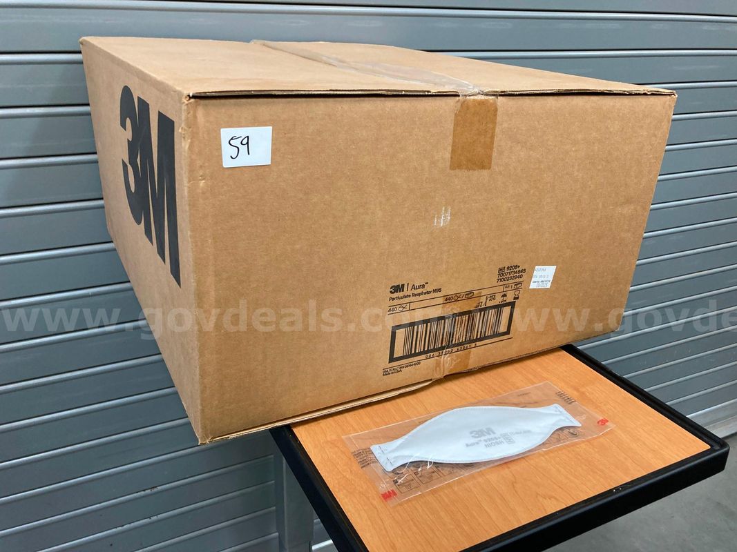 3M Aura 9205+ NIOSH N95 Particulate Respirator (440 masks box)