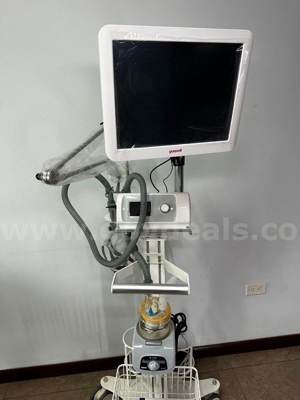Yuwell BreathCare PAP YH-830 + Medical Humidifier w/ Rolling Stand & Monitor