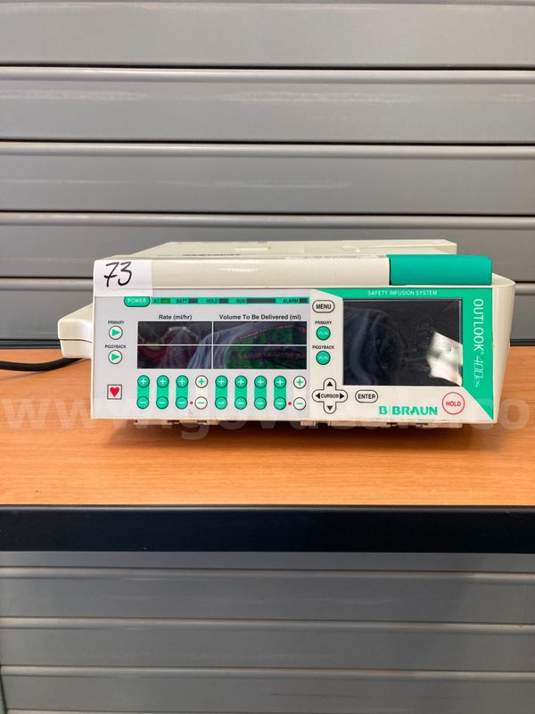B Braun Outlook 400es Infusion Pump