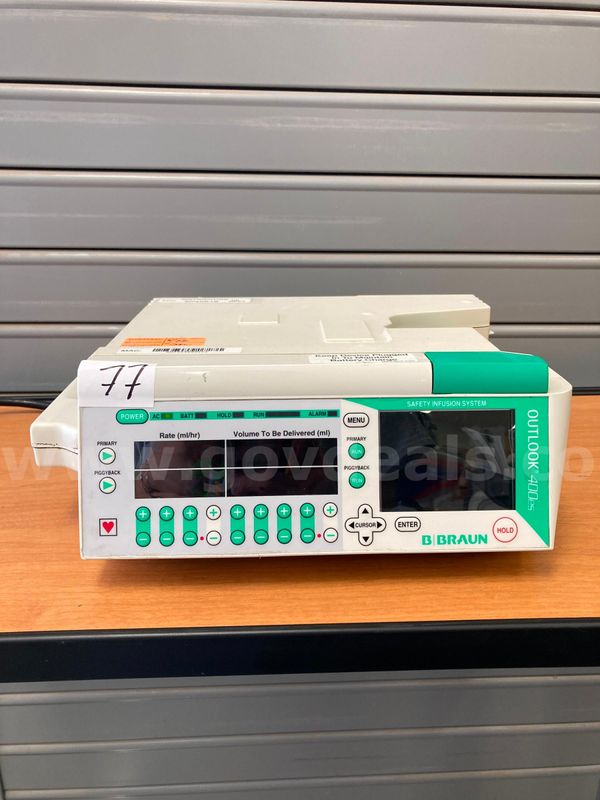 B Braun Outlook 400es Infusion Pump