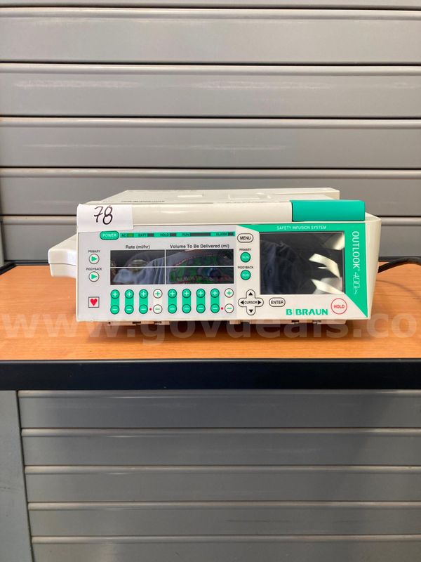 B Braun Outlook 400es Infusion Pump