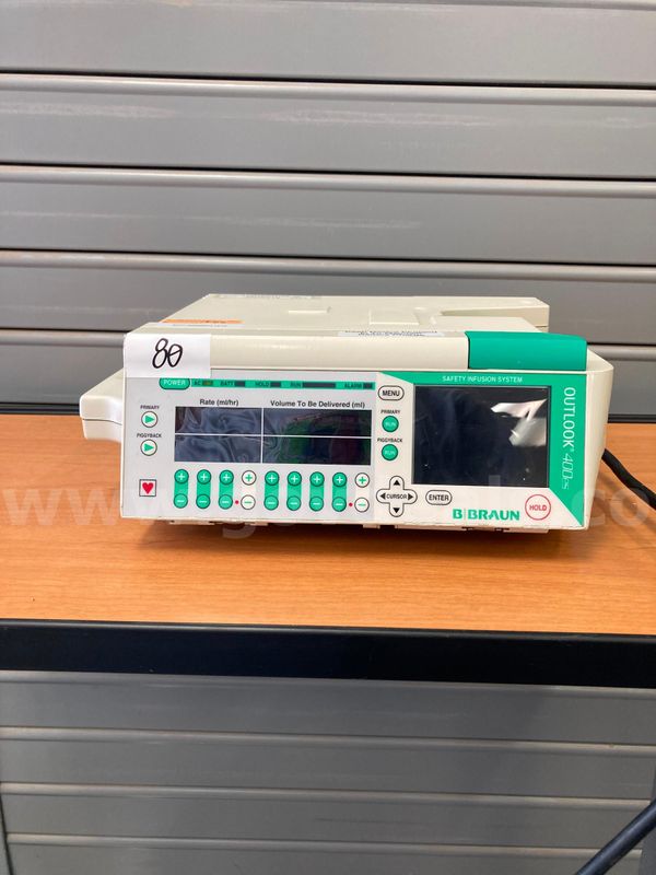 B Braun Outlook 400es Infusion Pump