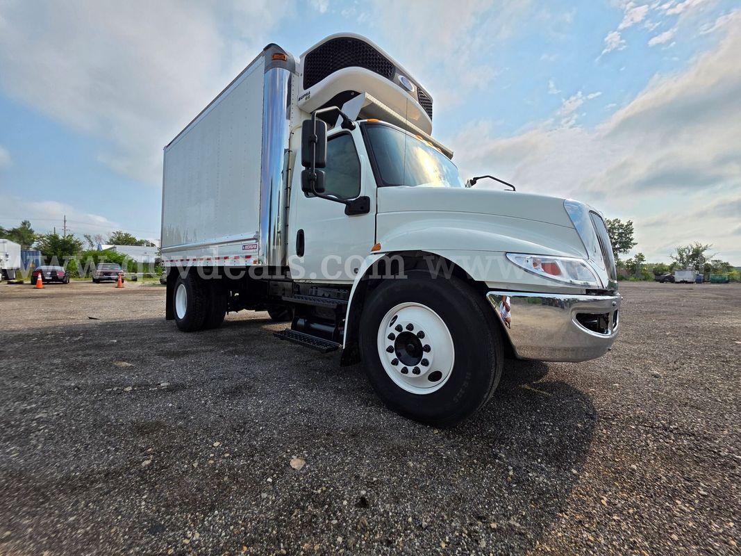 2020 International MV607 Reefer Box Truck