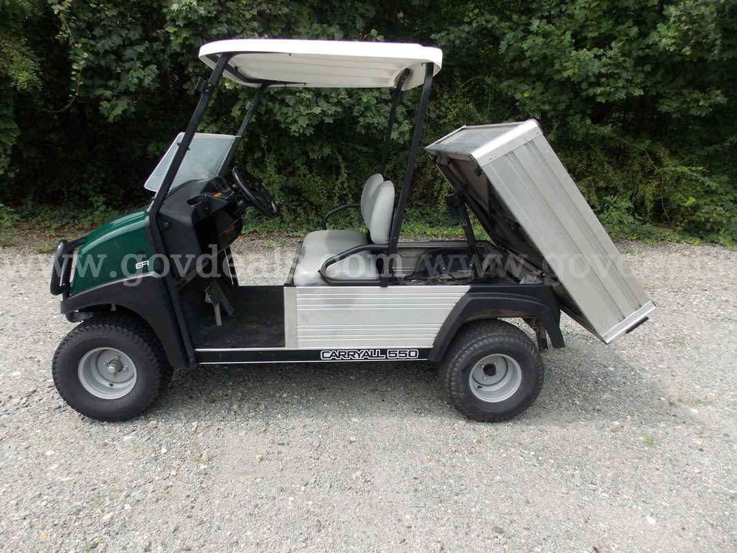 2021 CLUB CAR CARRYALL 550 GAS ELECTRIC DUMP