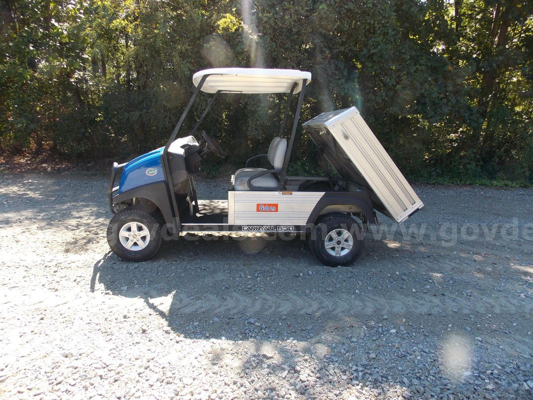 2021 CLUB CAR CARRYALL 550 GAS ELECTRIC DUMP