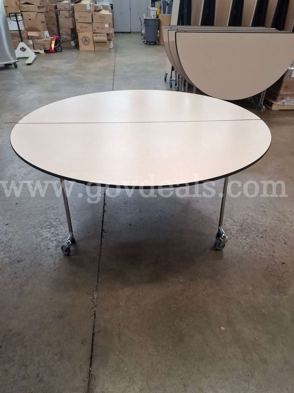 6 Rounds Cafeteria Tables