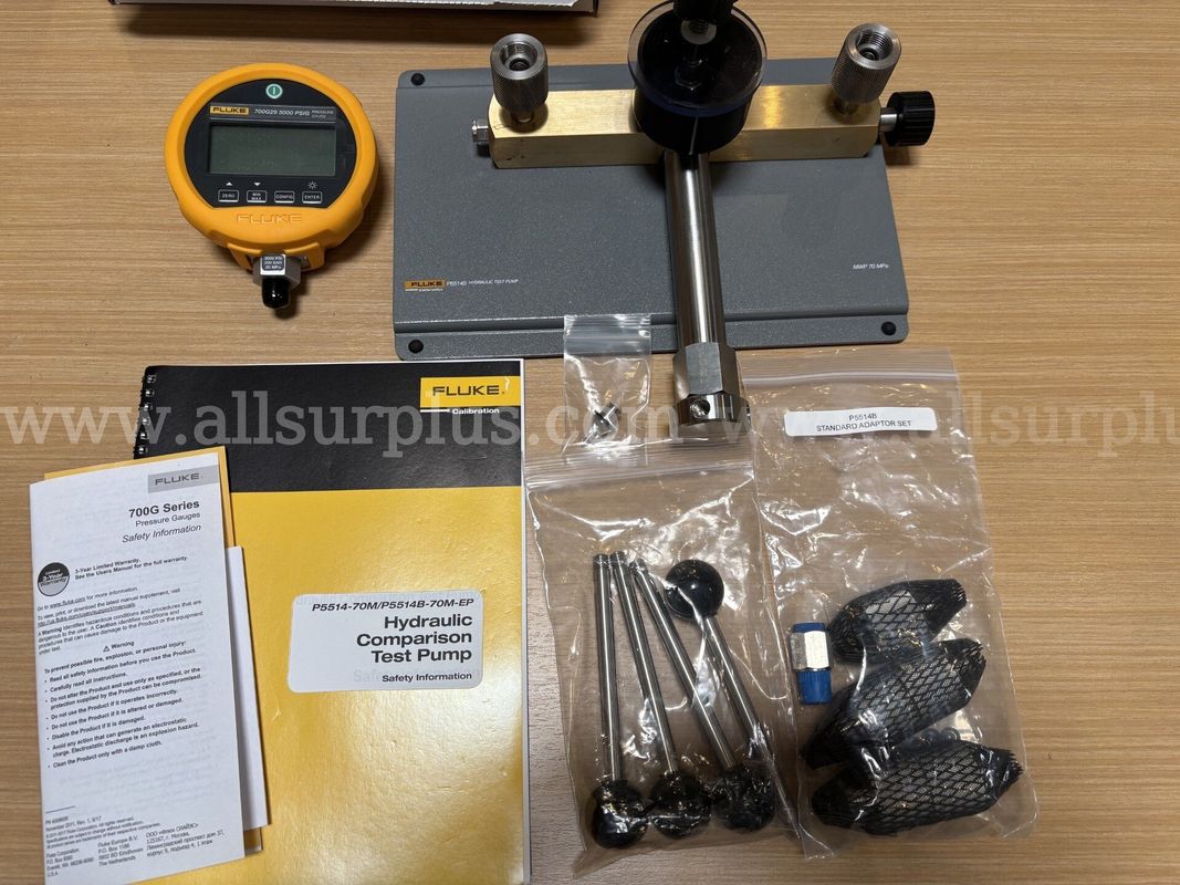 Fluke 700G29 3000PSIG Pressure Gauge Calibrator and Comparator