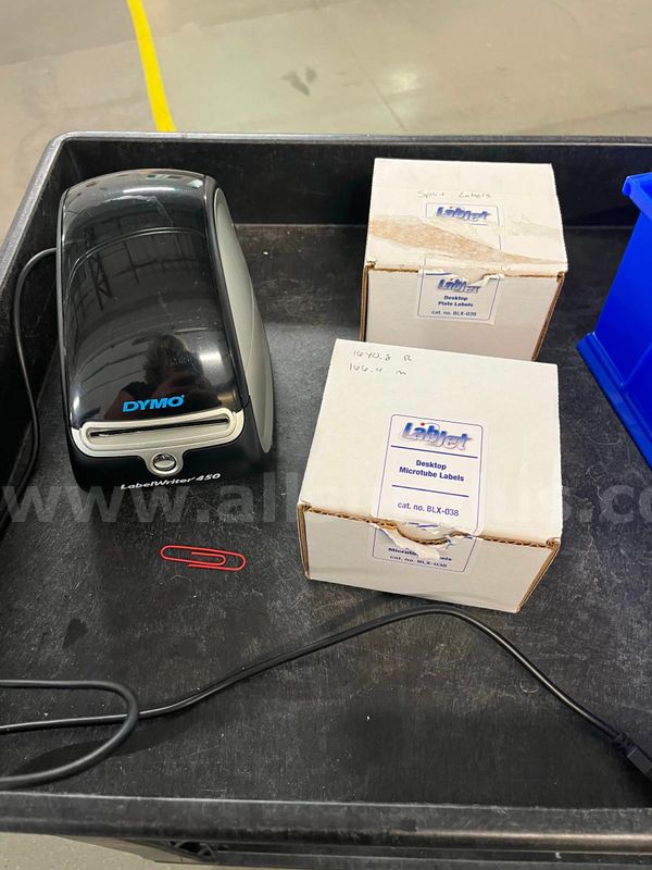Dymo printer and small Tube labels