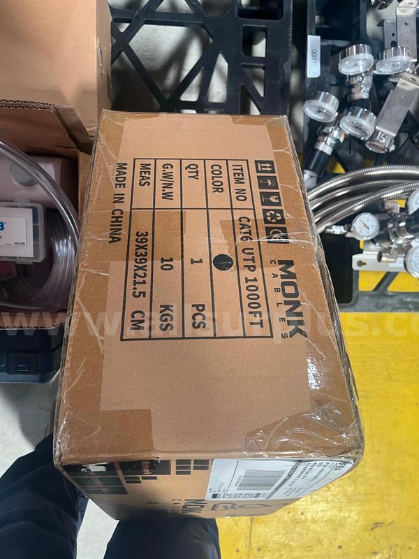 CAT 6 Plenum Cable, 1000ft.