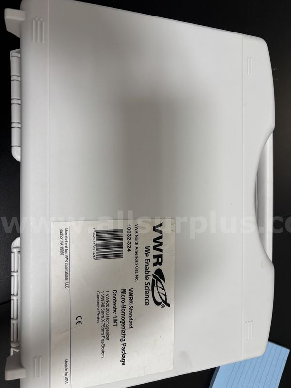 VWR Micro-Homogenizing Package