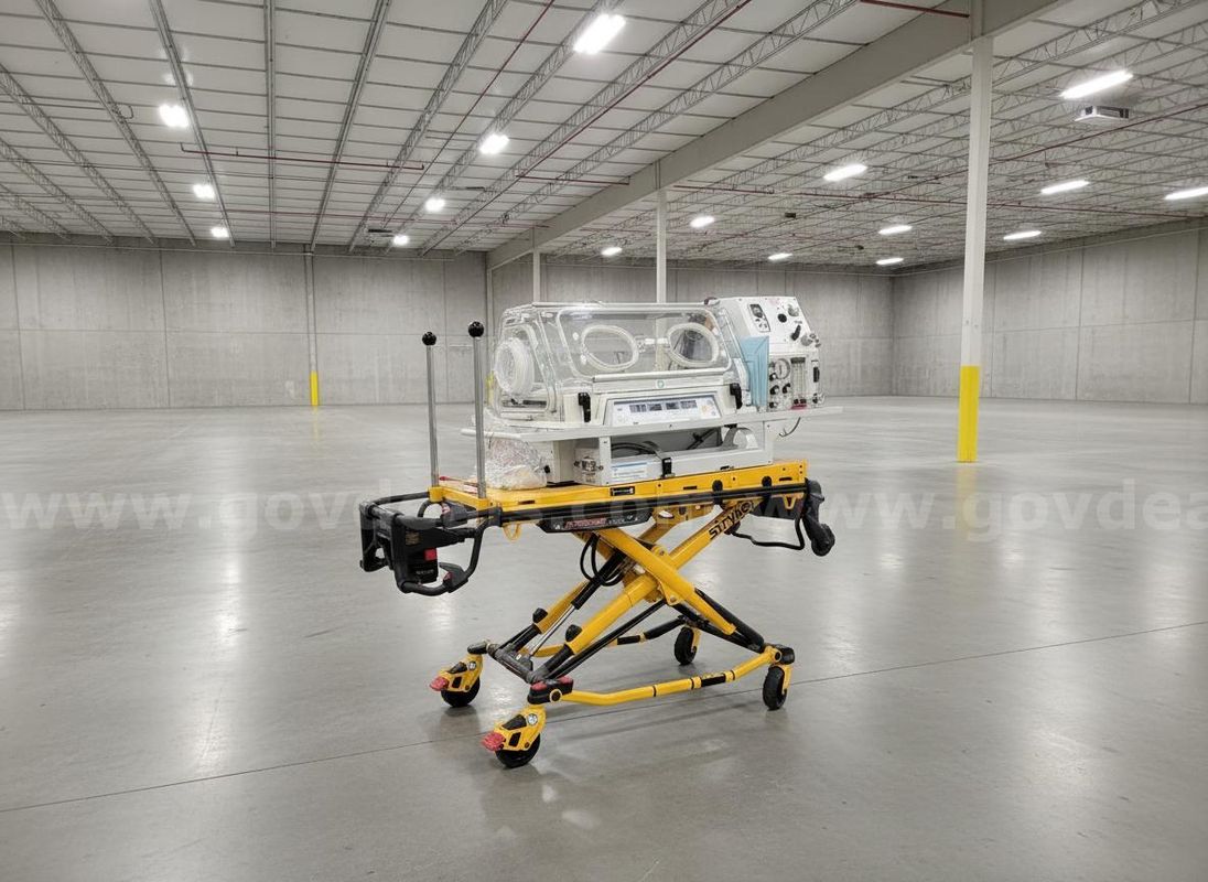 Stryker Power-PRO IT + Dräger Isolette TI500 + Ventilator + Aspirator