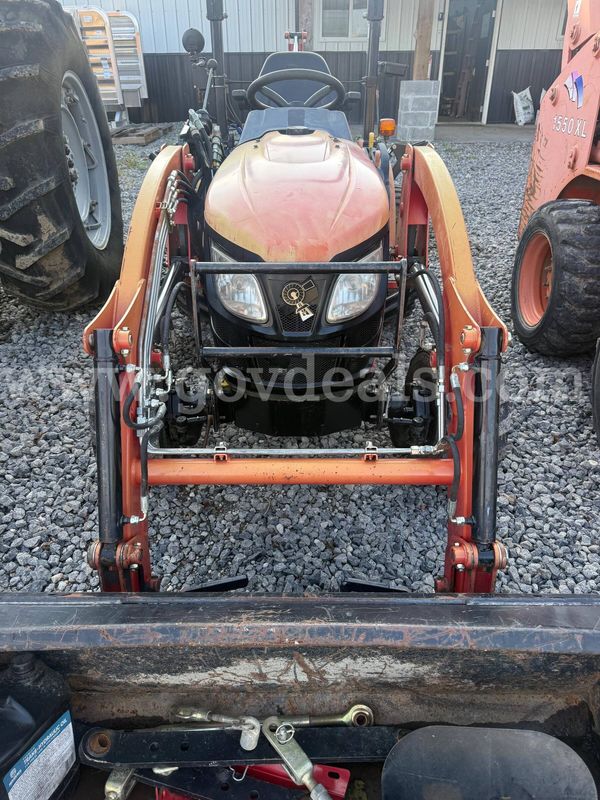 RK24. 4x4 backhoe tractor
