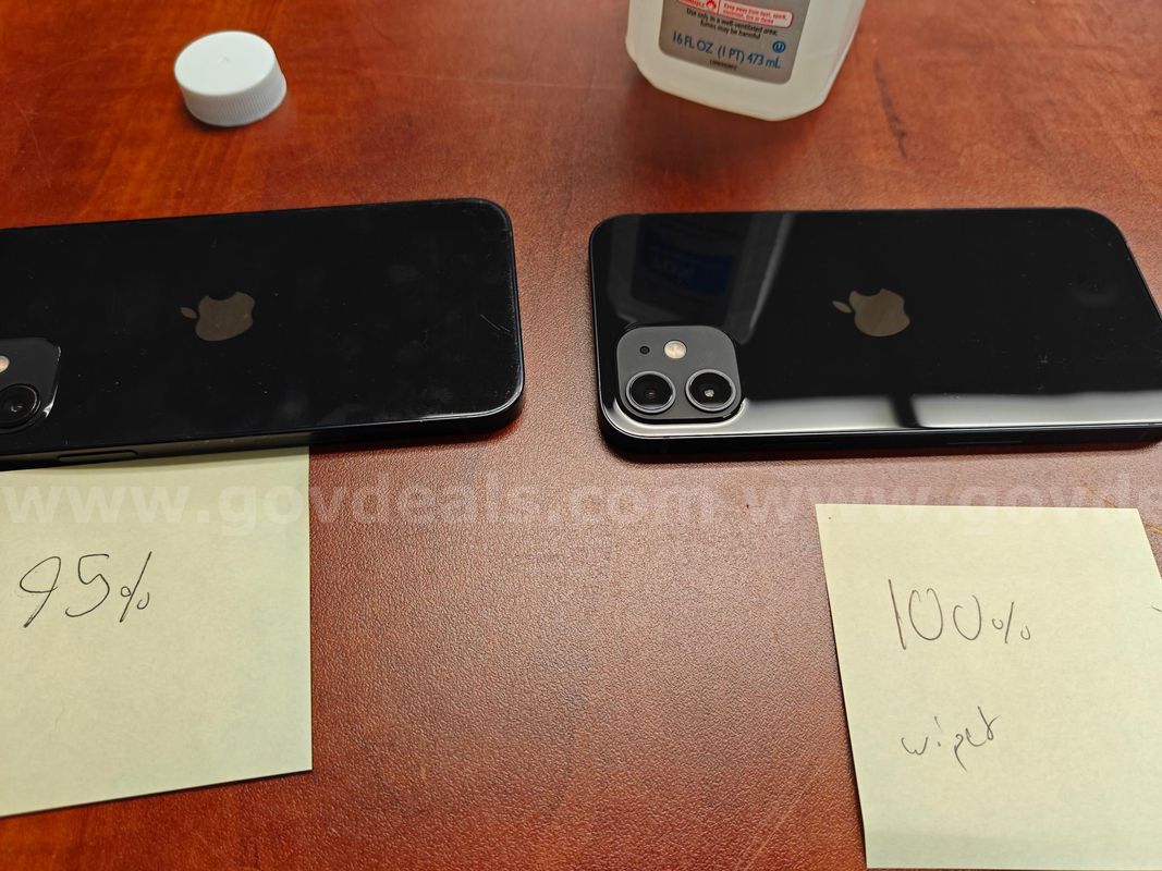 Lot of 8 iPhone 12 64GB Black