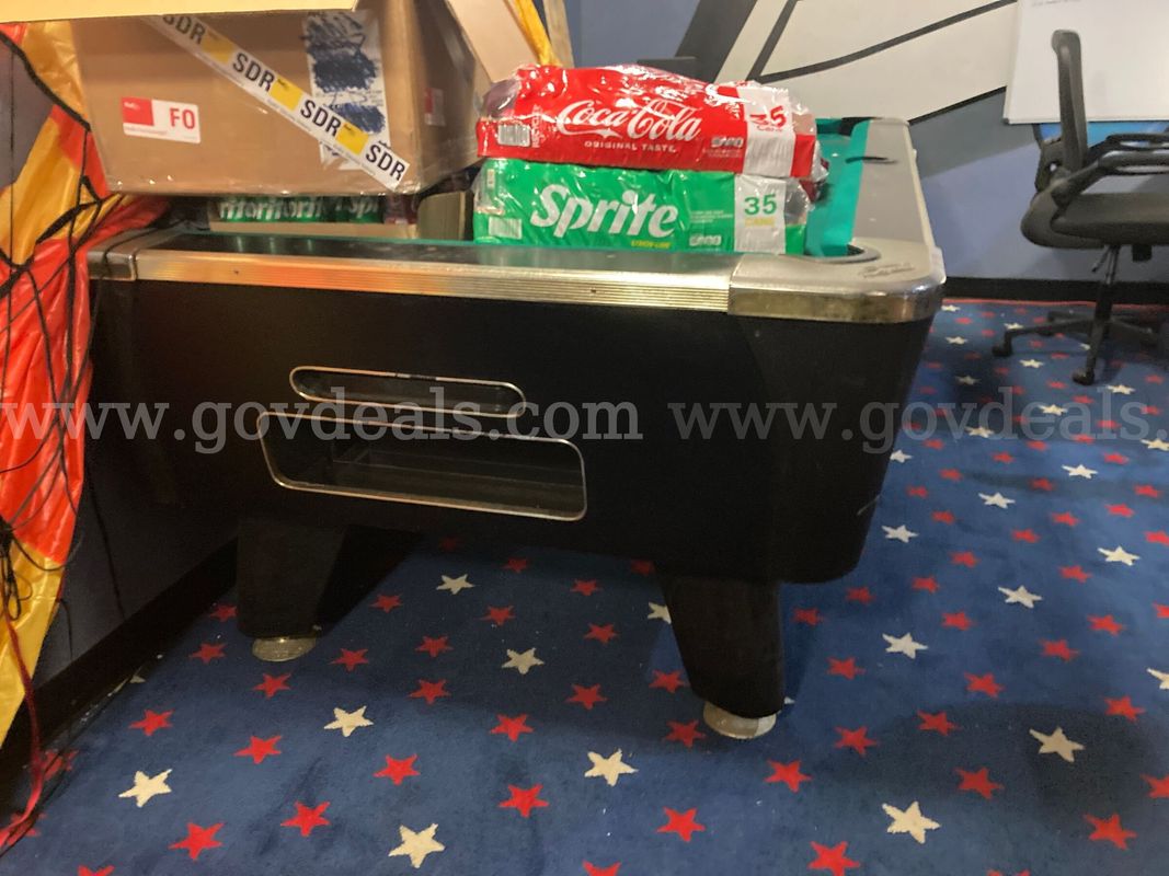 Lot of 2 Coin-Operated Pool Tables