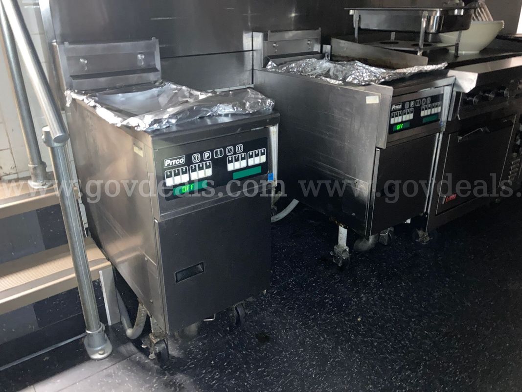 Lot of 2 Frymaster Electric-Powered Fryers